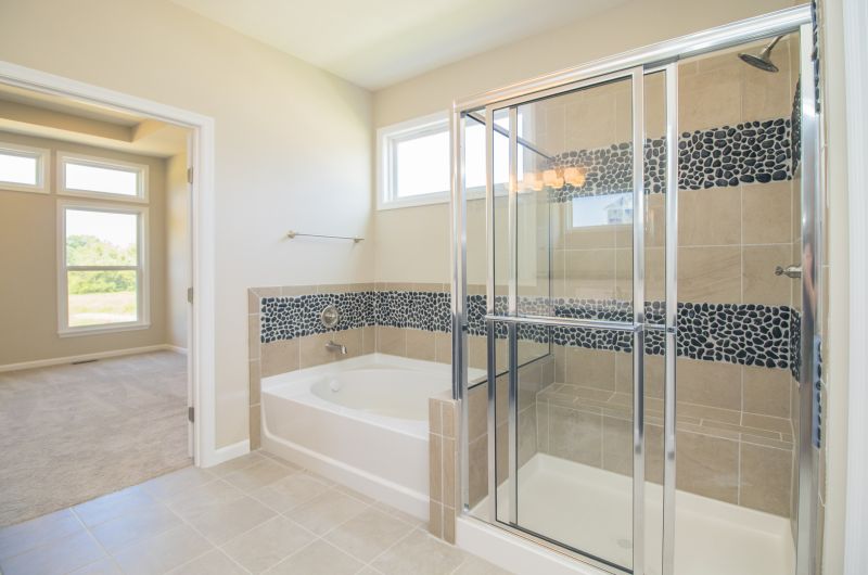 Walk-In Shower with Glass Doors